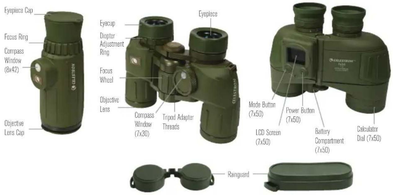 CELESTRON Cavalry - CELESTRON® CAVALRY BINOCULARS AND MONOCULAR - 1
