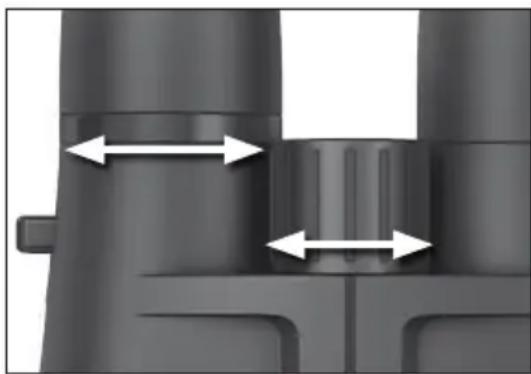 MINOX BV 8x56 BR - Réglage de la nettete - 1