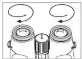 Swarovski EL 8.5X42 - Adjustment of the twist-in eyecups - 2
