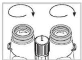 Swarovski EL 8.5X42 - Adjustment of the twist-in eyecups - 3