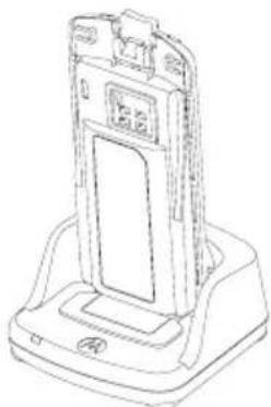MOTOROLA XT420 - Opladning af et separat batteri - 3