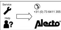 ALECTO FR25 - UTILISER - 2