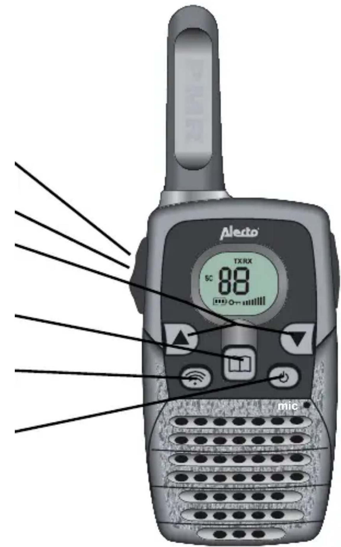 ALECTO FR14 - Activé/désactiver: - 1