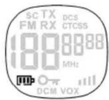 MT Logic Twintalker 9310 - Nivel de Carga das Pilhas/Indicador de Pilhas Fracas - 1