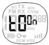 MT Logic Twintalker 9310 - Toetstoon in-/uitschakelen - 1