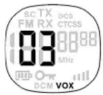 MT Logic Twintalker 9310 - Le mode VOX est annulé lorsqu'vous appuyez sur la touche PTT. - 1