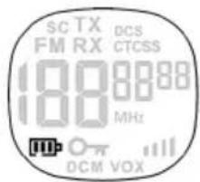 MT Logic Twintalker 9310 - Battery Charge Level/Low Battery Indication - 1