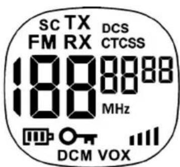 MT Logic Twintalker 9310 - LCD display information - 1