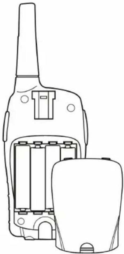 Reer 5006 - Chapitre 1 : Fonction Surveillance bébé   Préparation de l'unité - Mise en place de la batterie - 2