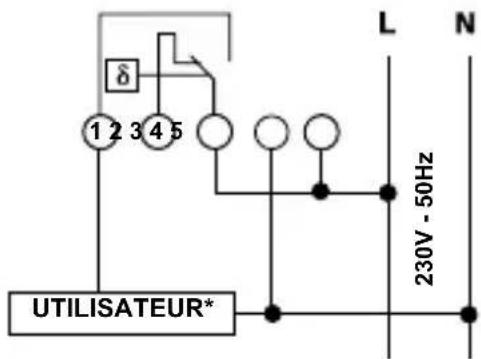 Fantini Cosmi C60 - SÉLECTION DU FONCTIONNEMENT HIVER - OFF - ÉTÉ - 4