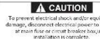 Emerson 1F85U42PR - Precautions - 2