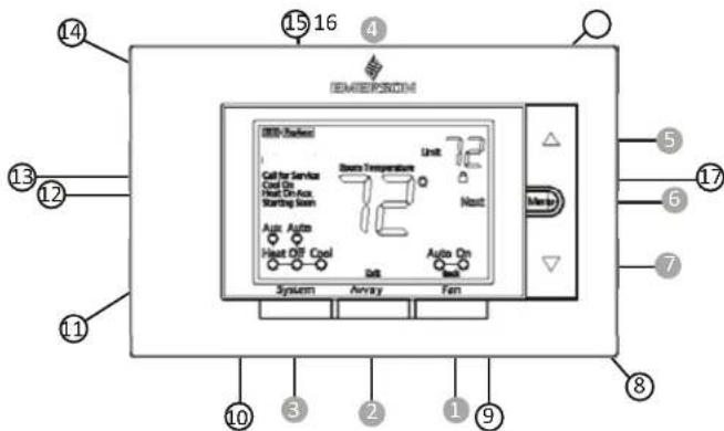 Emerson 1F85U22NP - DESCRIPCION GENERAL DEL TERMOSTATO - 1