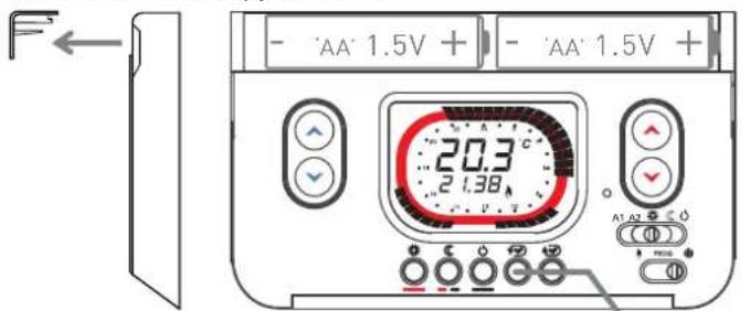 Fantini Cosmi IntelliTherm C58 - REGOLARE L'ORA IN CORSO [vedi figura a lato] - 1
