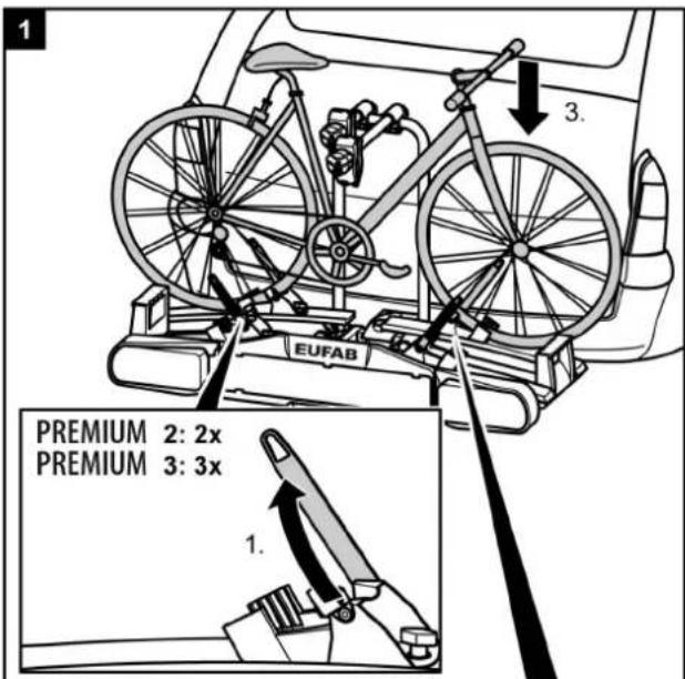 Eufab Premium III - UPOZORNĚNÍ - 3