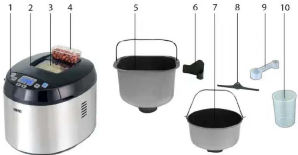 BEEM MultiBack Topclass 3in1 B7.001 - Overzicht van het apparatus - 1