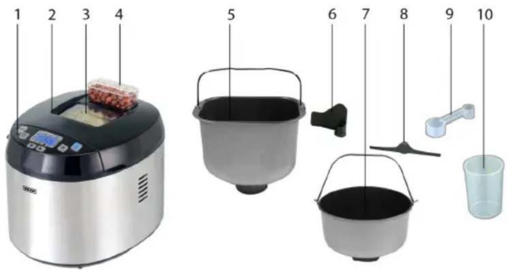 BEEM MultiBack Topclass 3in1 B7.001 - Appliance overview - 1
