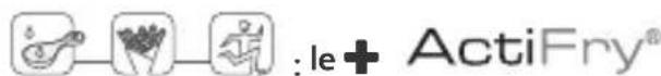 TEFAL ActiFry Plus GH8060 - Des frites et bien plus encore! - 1
