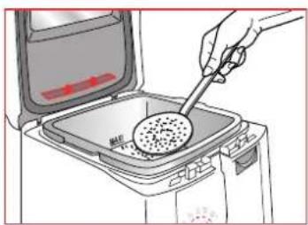 TEFAL Magiclean FR4001 - Filteren van het frituurvet - 2