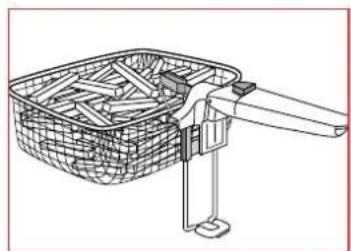 TEFAL Magiclean FR4001 - Loading the basket - 2