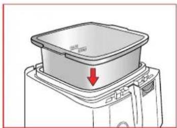 TEFAL Magiclean FR4001 - Terugzetten van de binnenpan en de deksel - 1