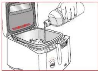 TEFAL Magiclean FR4001 - Vullen van de binnenpan - 1