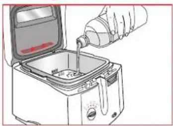 TEFAL Magiclean FR4001 - Filling the bowl - 1