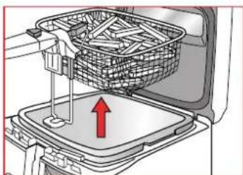 TEFAL Magiclean FR4001 - Uitmelen van het frituurmandje - 2