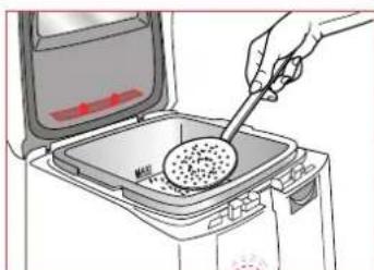 TEFAL Magiclean FR4001 - Filtering the oil - 2