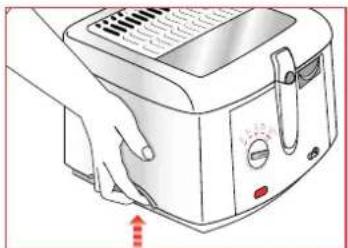 TEFAL Magiclean FR4001 - Switching off the deep fryer - 2