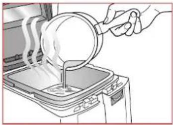 TEFAL Magiclean FR4001 - Filling the bowl - 2