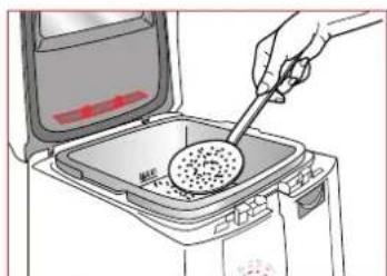 TEFAL Magiclean FR4001 - Filtern des Frittierfettes - 2