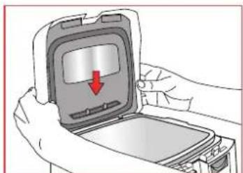 TEFAL Magiclean FR4001 - Terugzetten van de binnenpan en de deksel - 2