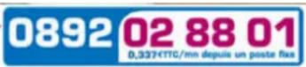 BRANDT ROB707BX - b) Relations consommateurs - 1