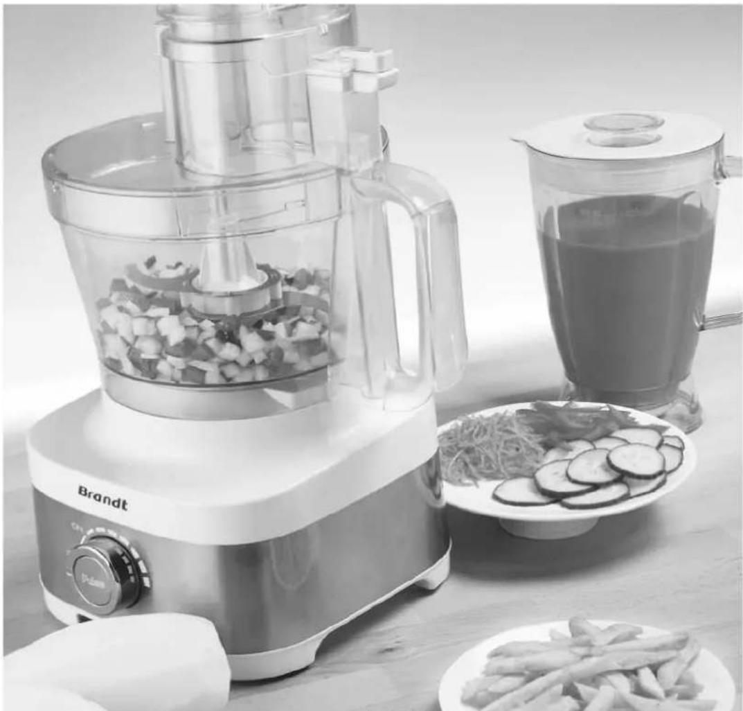 BRANDT ROB707BX - Robot Compact Compact Food Processor ROB707BX - 1