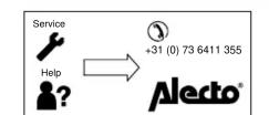 ALECTO BC12 - GARANTIE - 1