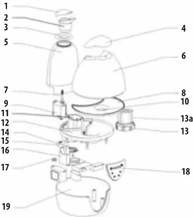 LANAFORM Vapo 360 - ALKATRÉSZEK - 2
