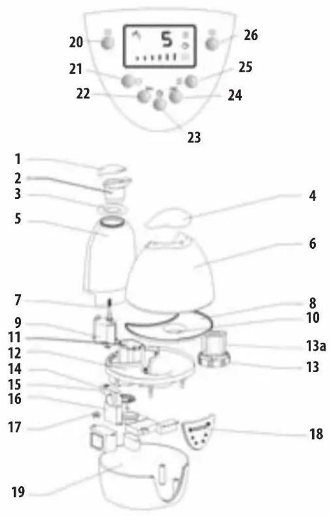 LANAFORM Vapo 360 - COMPOSANTS - 1