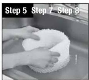 Vicks V3900 - To change the filter: - 5