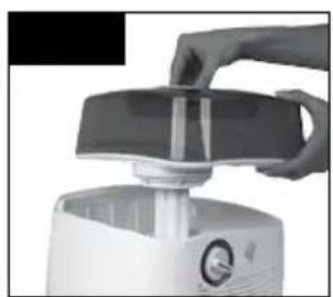 Vicks V3900 - To change the filter: - 8