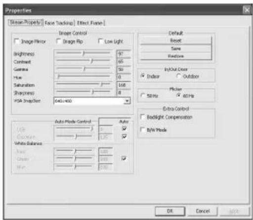 NGS Xpress Cam300 - UTILISATION DU LOGICIEL - 1
