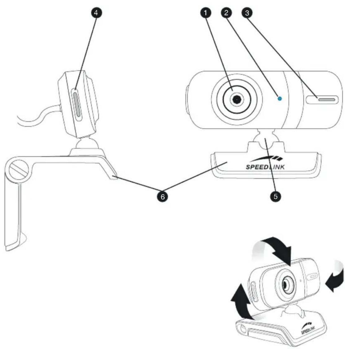 Speedlink Autofocus Mic SL6846 - Teknisk support - 2