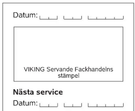 VIKING MB 448 TX - Serviceplan - 10