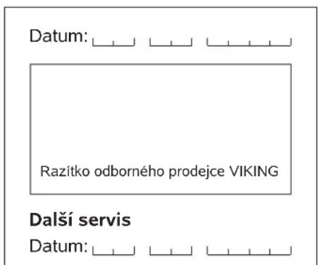 VIKING MB 448 TX - Servisni plan - 14
