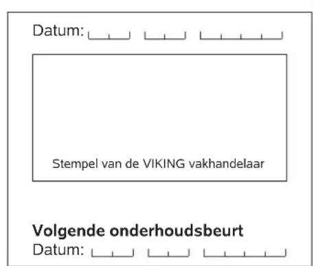 VIKING MB 448 TX - Onderhoudsschema - 11