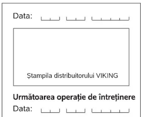 VIKING MB 448 TX - Plan de intreinere - 7
