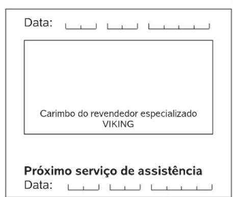 VIKING MB 448 TX - Plano de manutenção - 54