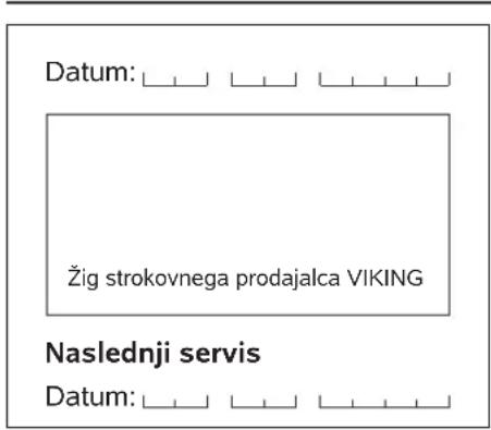 VIKING MB 448 TX - Načrt servisiranja - 6