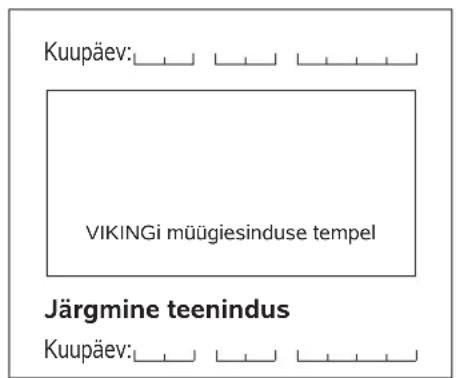 VIKING MB 448 TX - Teenindusplaan - 6
