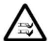 VIKING MB 650 VE - Niebezpieczeństwo potknięcia się! - 2