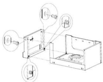 KITCHENAID 7300787D - Quemador lateral y canal de control - 1